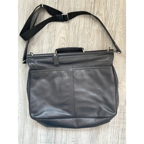 COACH F70098 Black Business Beekman Messenger Briefcase Laptop Bag - Picture 2 of 16